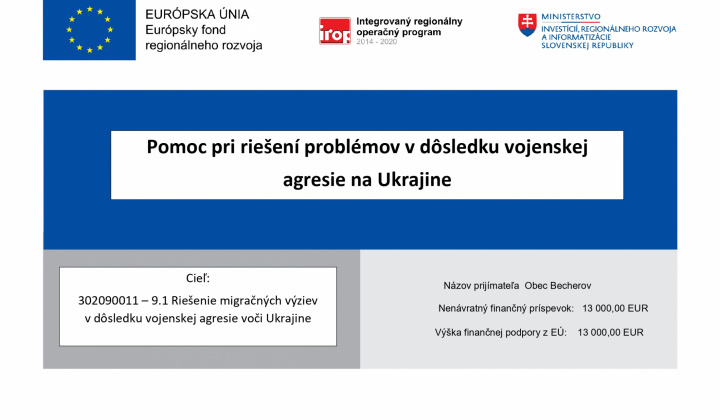 Fotka - Pomoc pri riešení problémov v dôsledku vojenskej agresie na Ukrajine